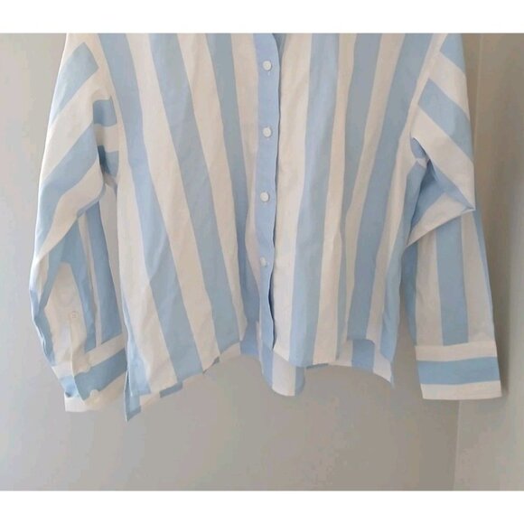 J. Crew Collection Relaxed Cropped Shirt - Picture 4 of 11